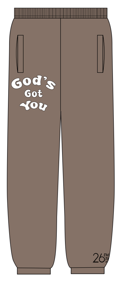 [Preorder] God's Got You Joggers